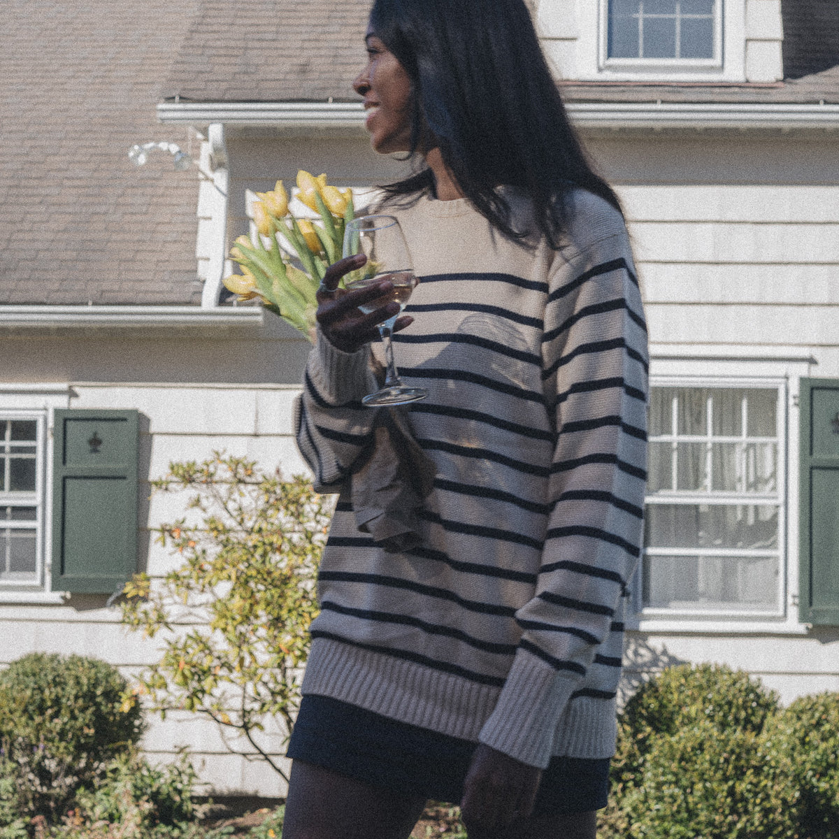 Pier Striped Sweater