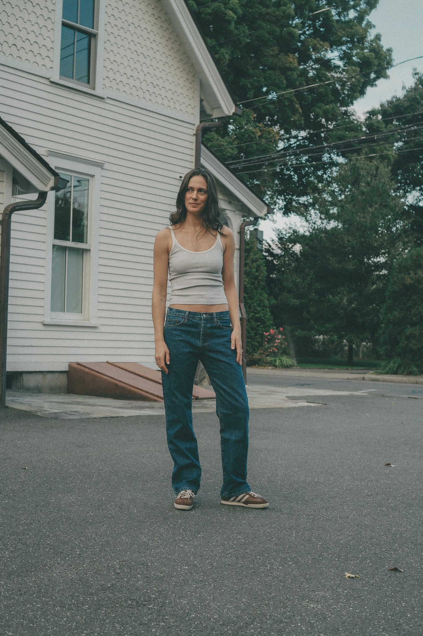 Grey And Ivory Stripes