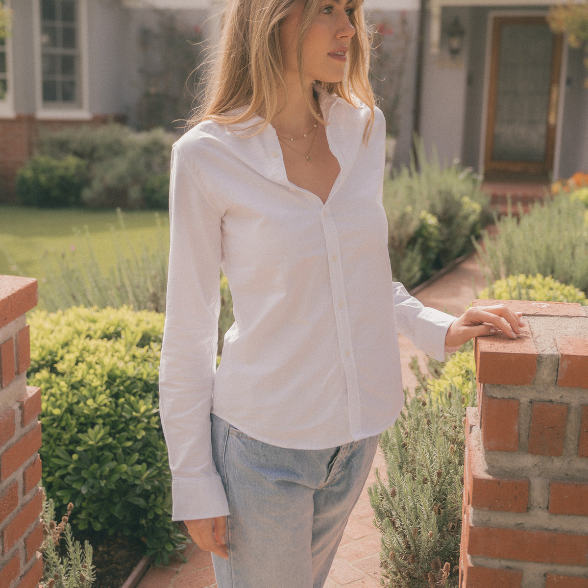 dress shirt george The White George Royal Oxford Custom Shirt Ledbury