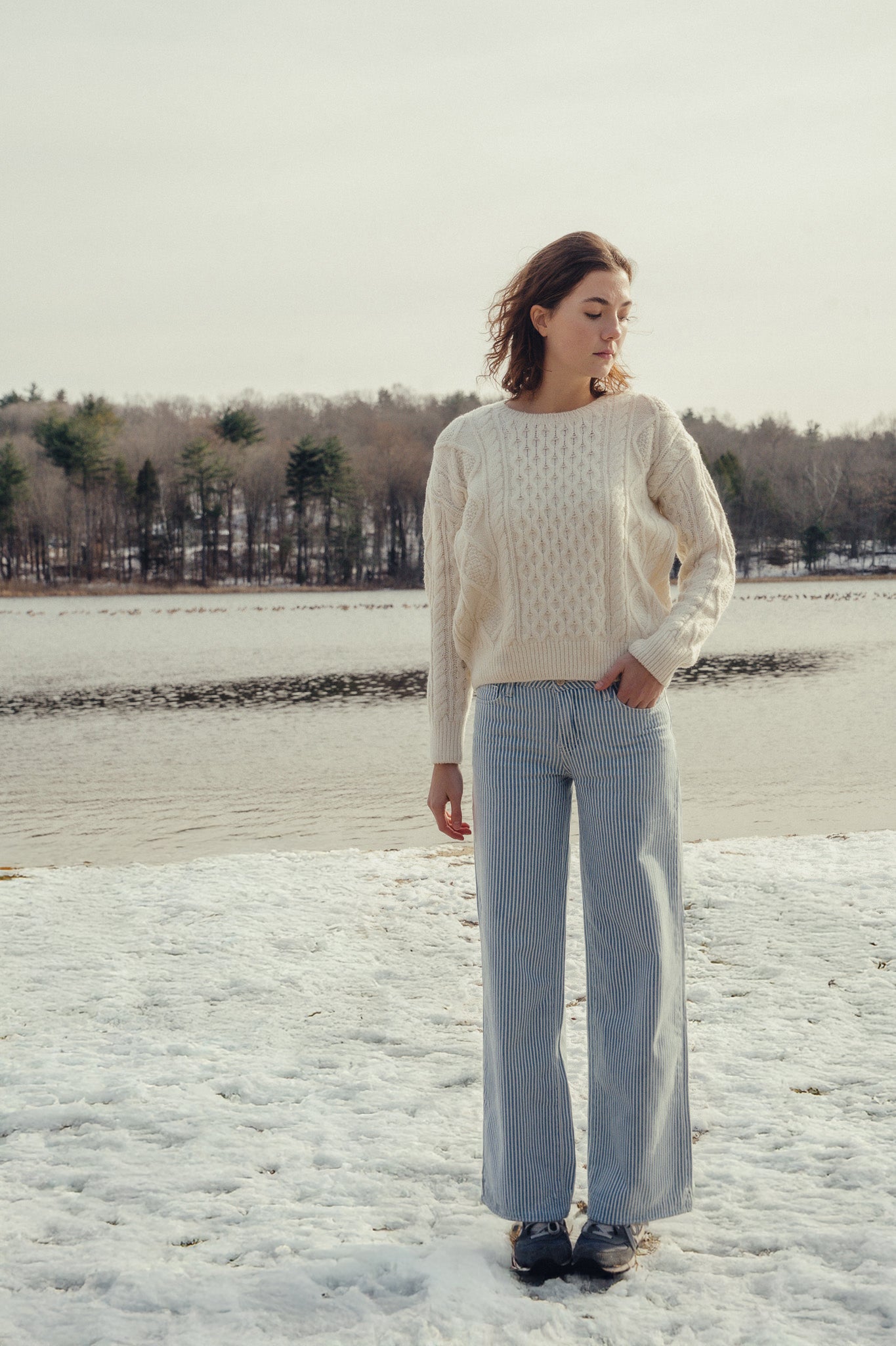 Blue And White Stripes