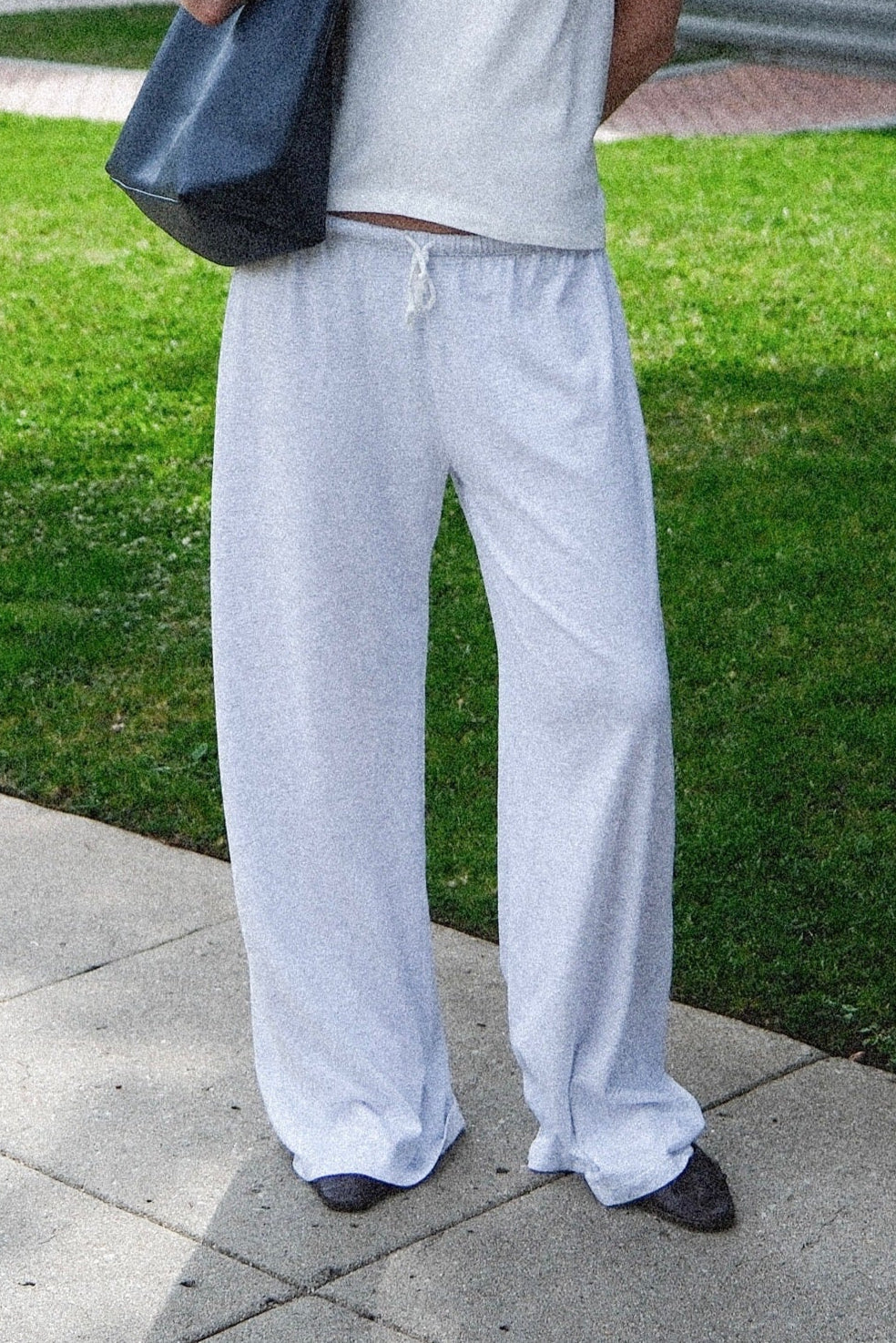 Light Gray with White Stripes