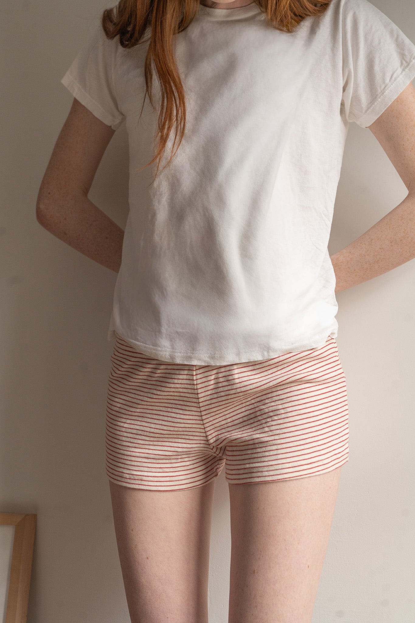 White With Red Stripes