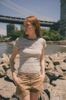 Grey and White Stripes
