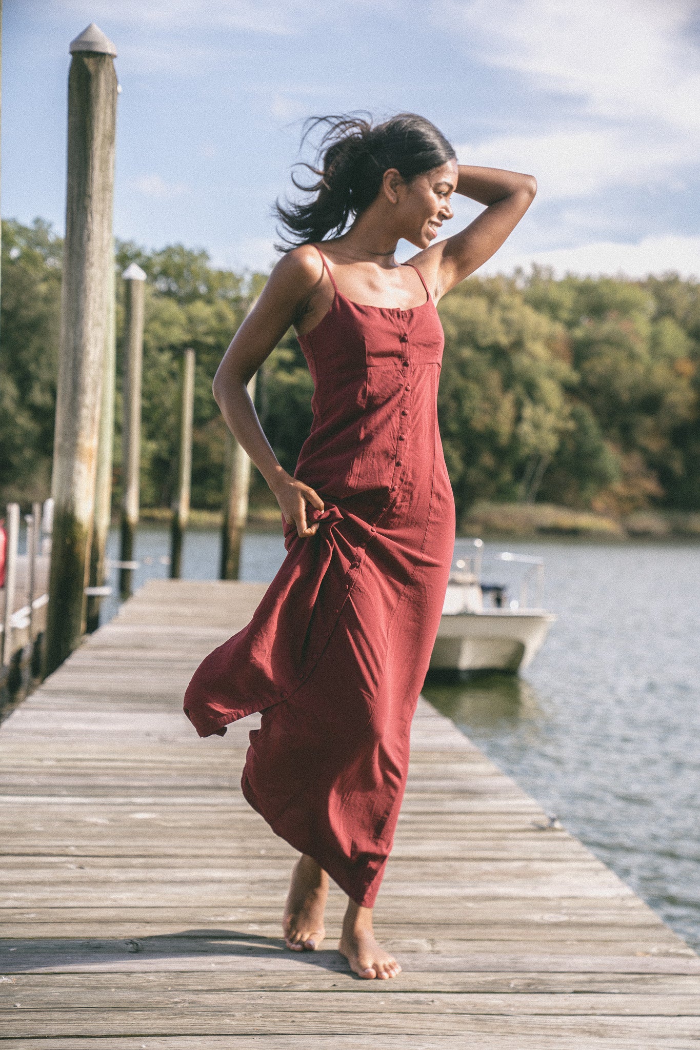 Montclair Dress - Red Montclair Dress - Red