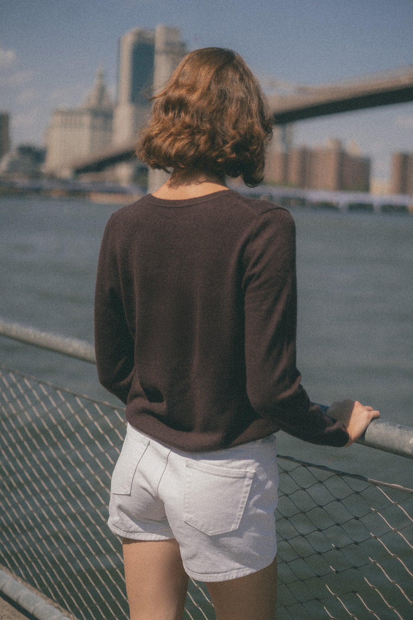 Burlington Cashmere Sweater - Brown / M