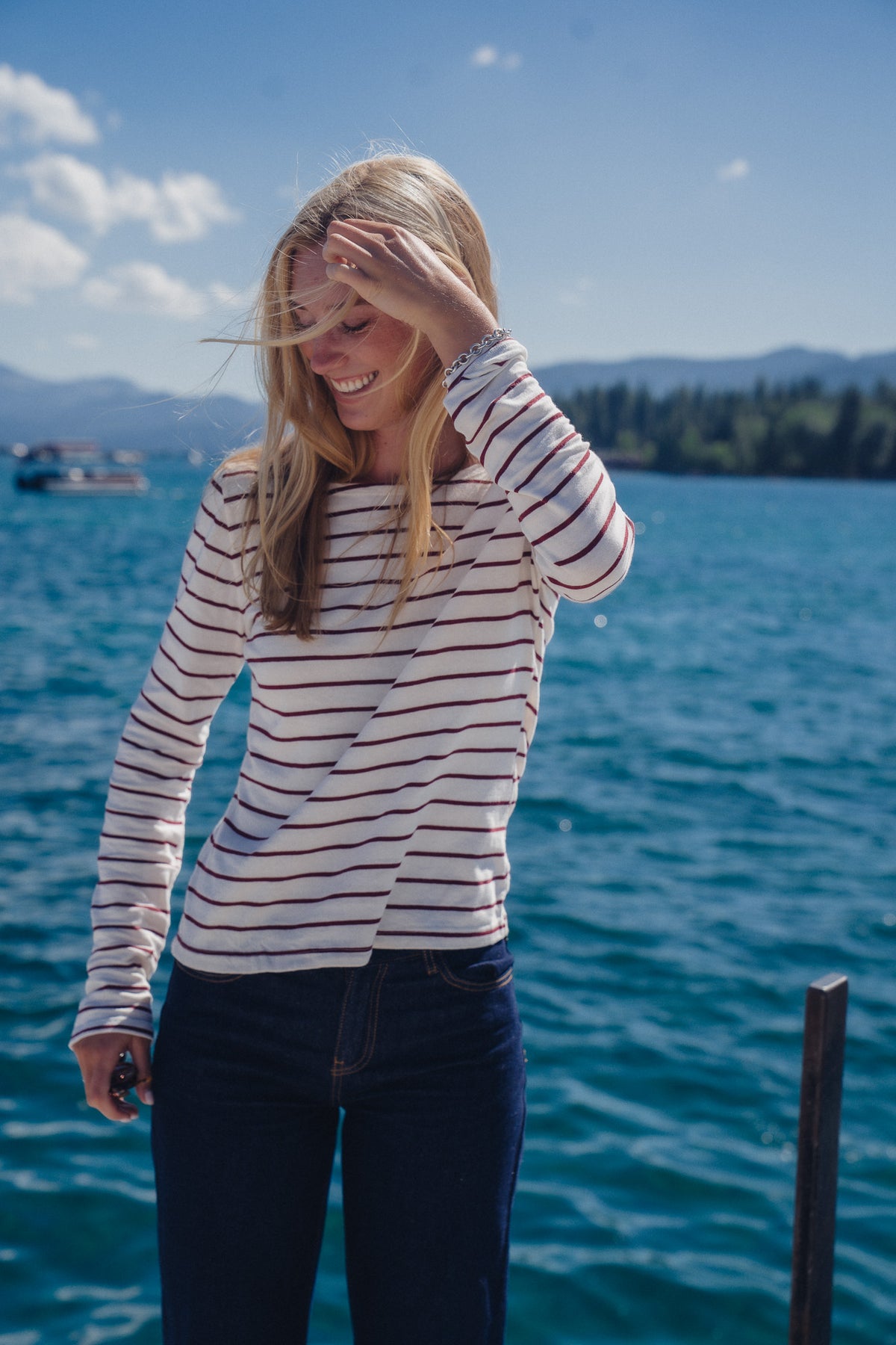 White And Red Stripes