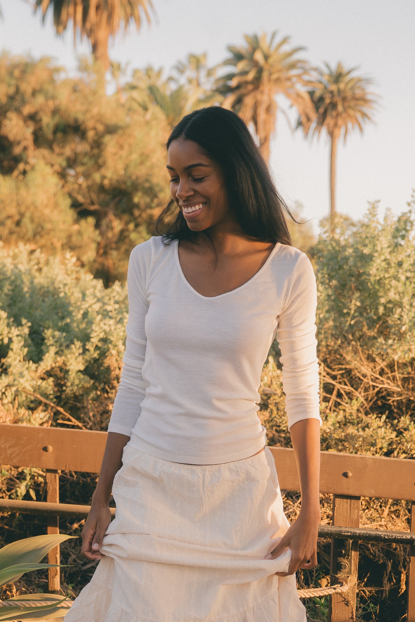 Harpswell Silk Blend Top – St. George USA
