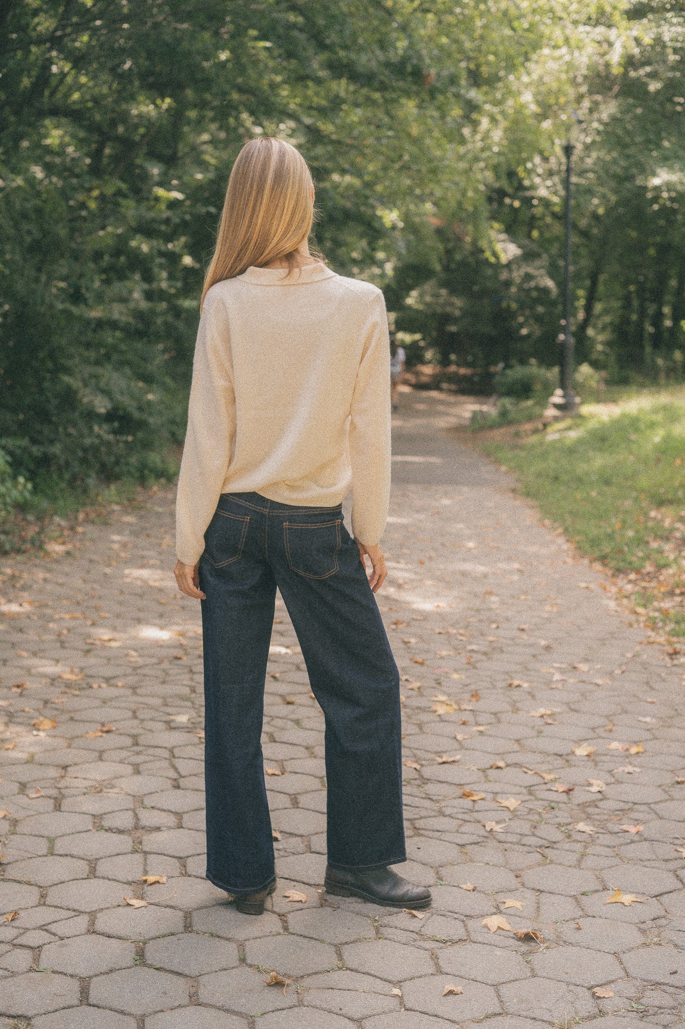 London Cashmere Sweater - Cream