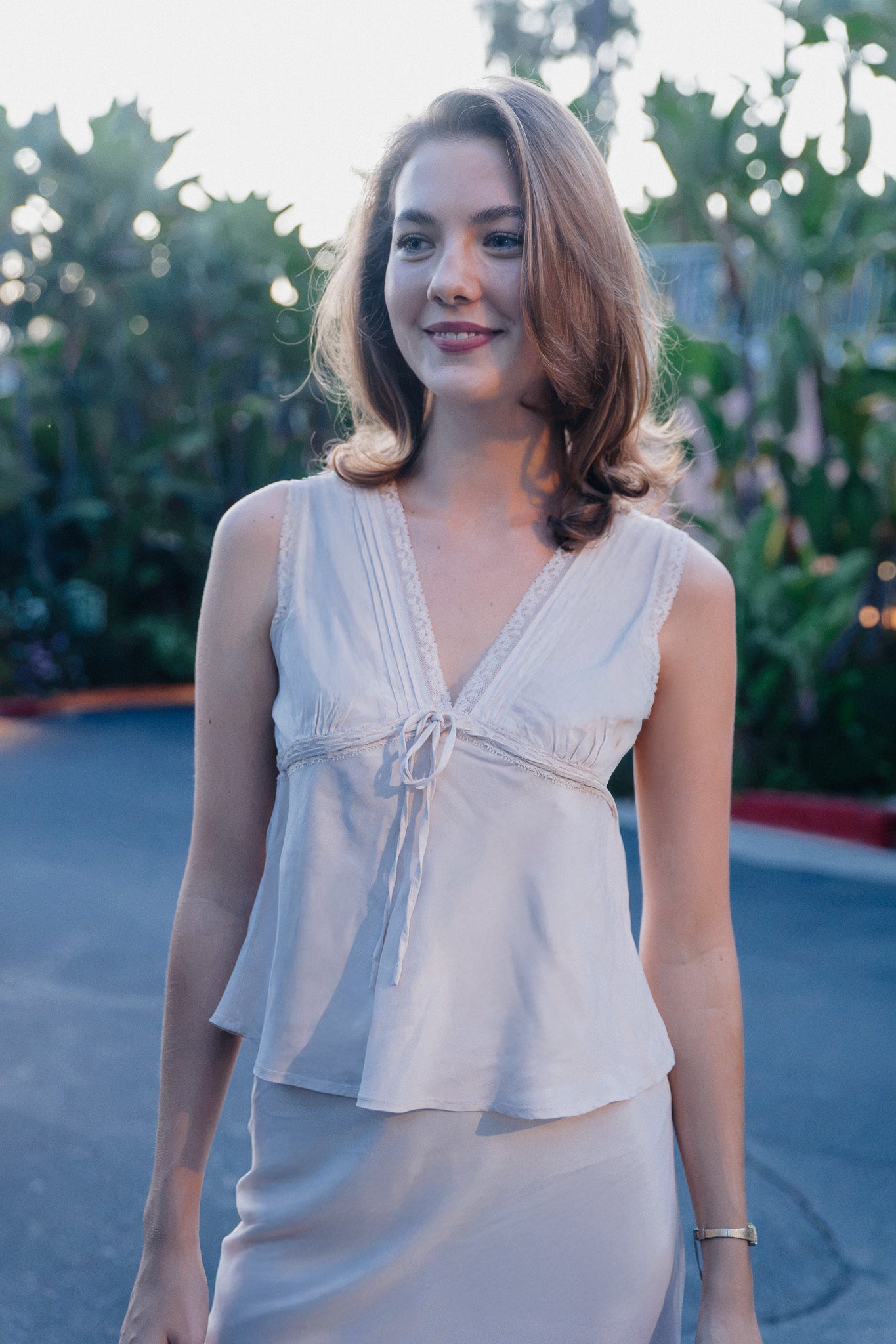 Cannes Top - Dusty Pink