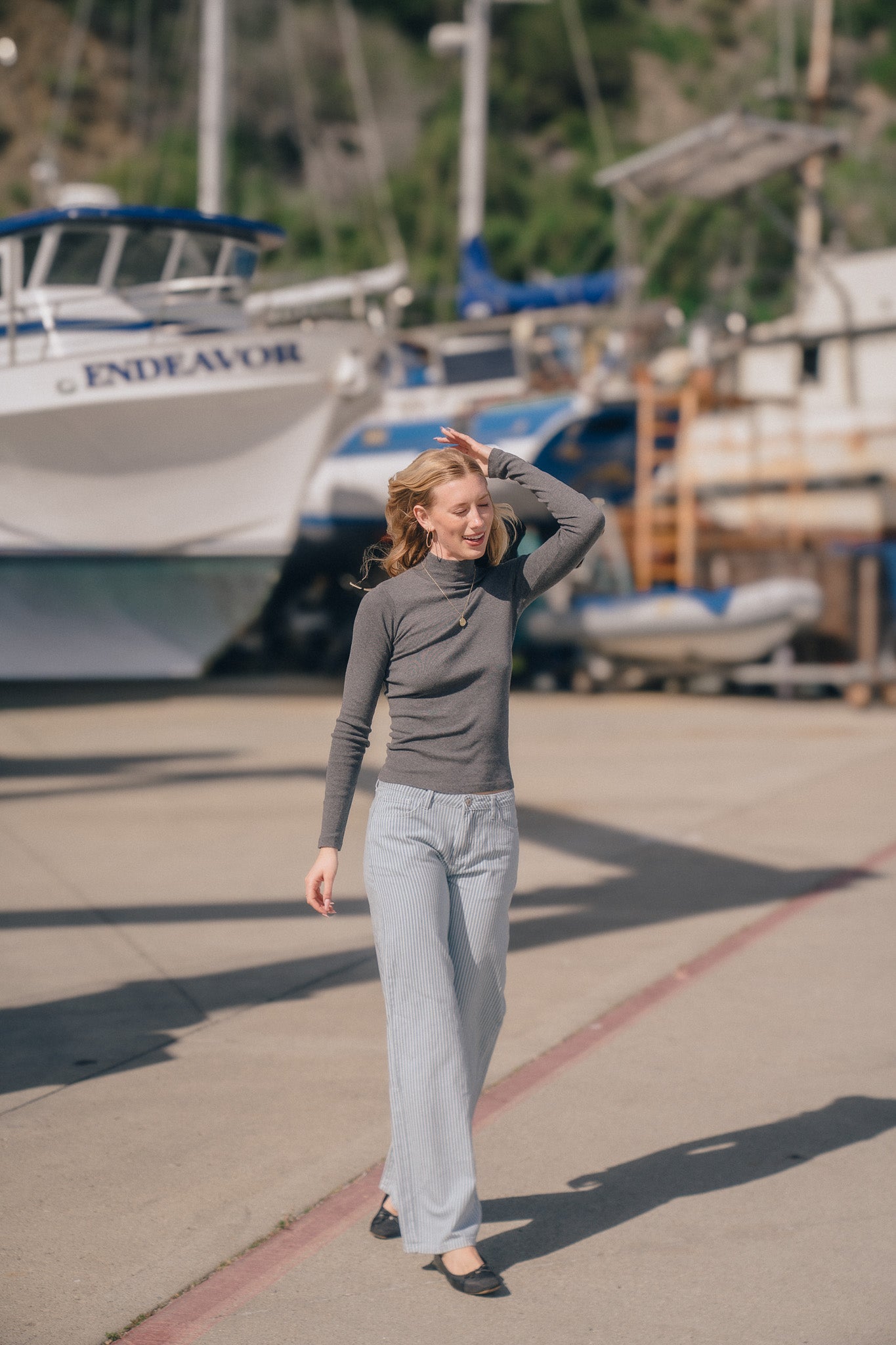 Blue And White Stripes