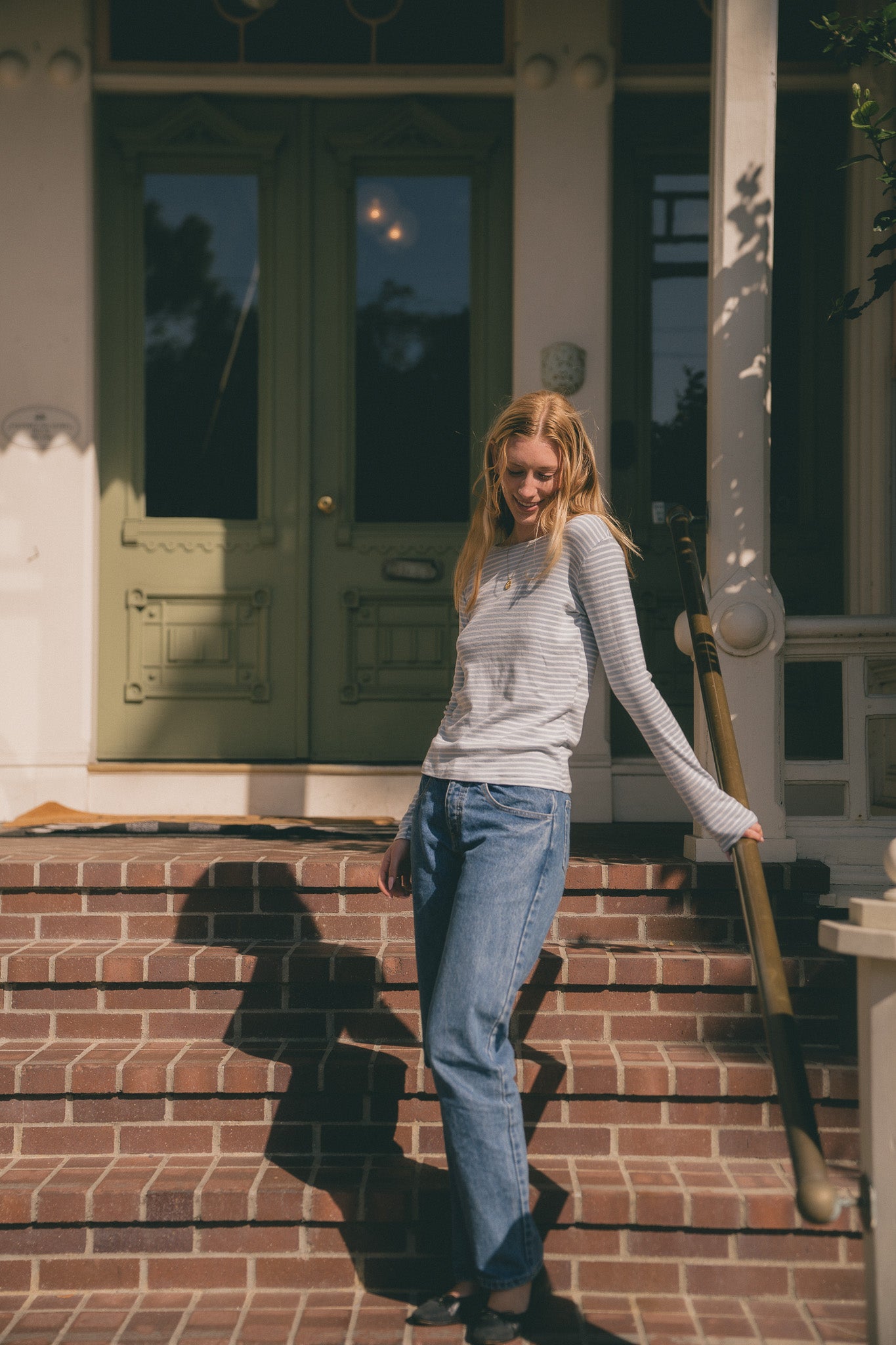 Blue And White Stripes