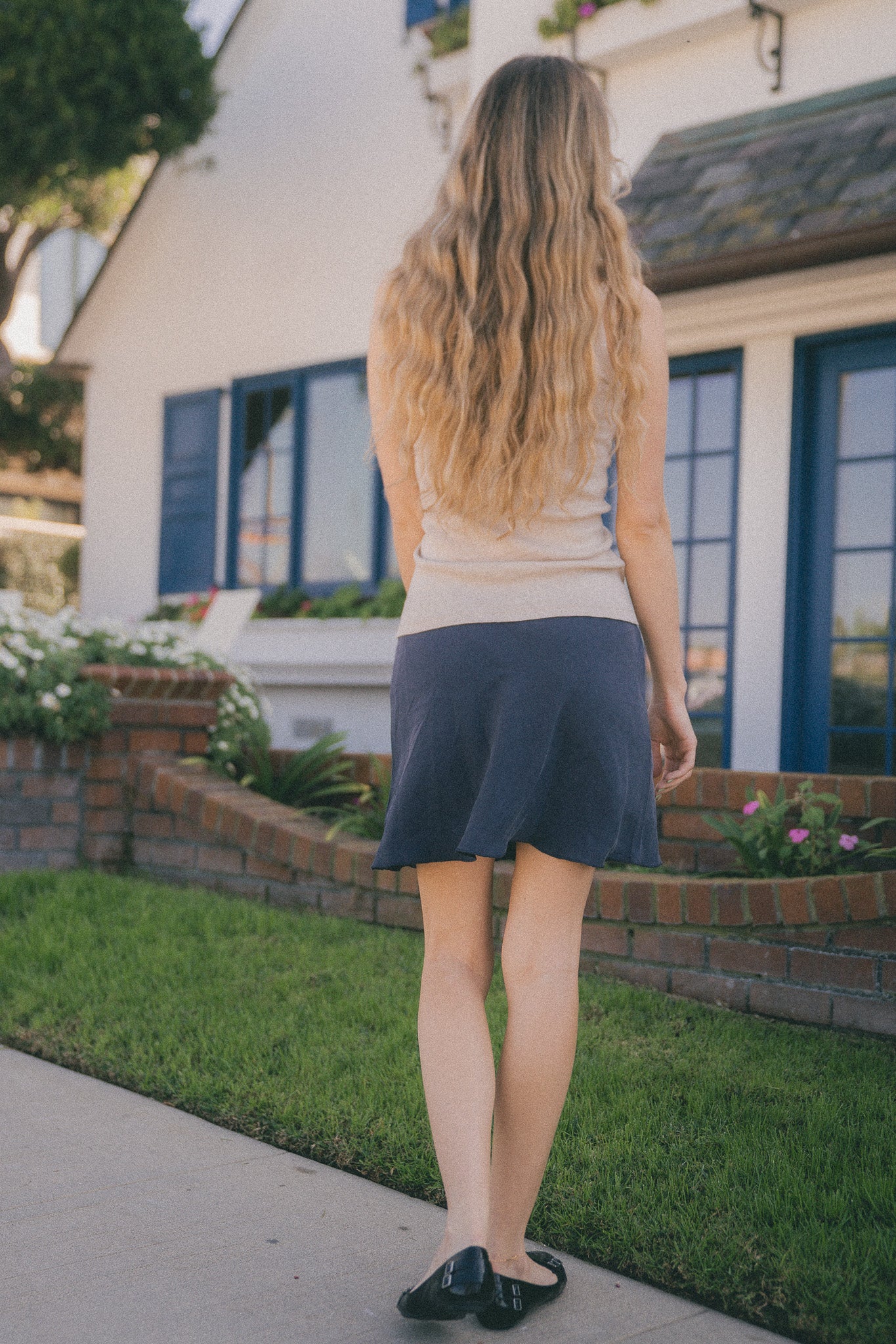 Ojai Skirt - Navy / S