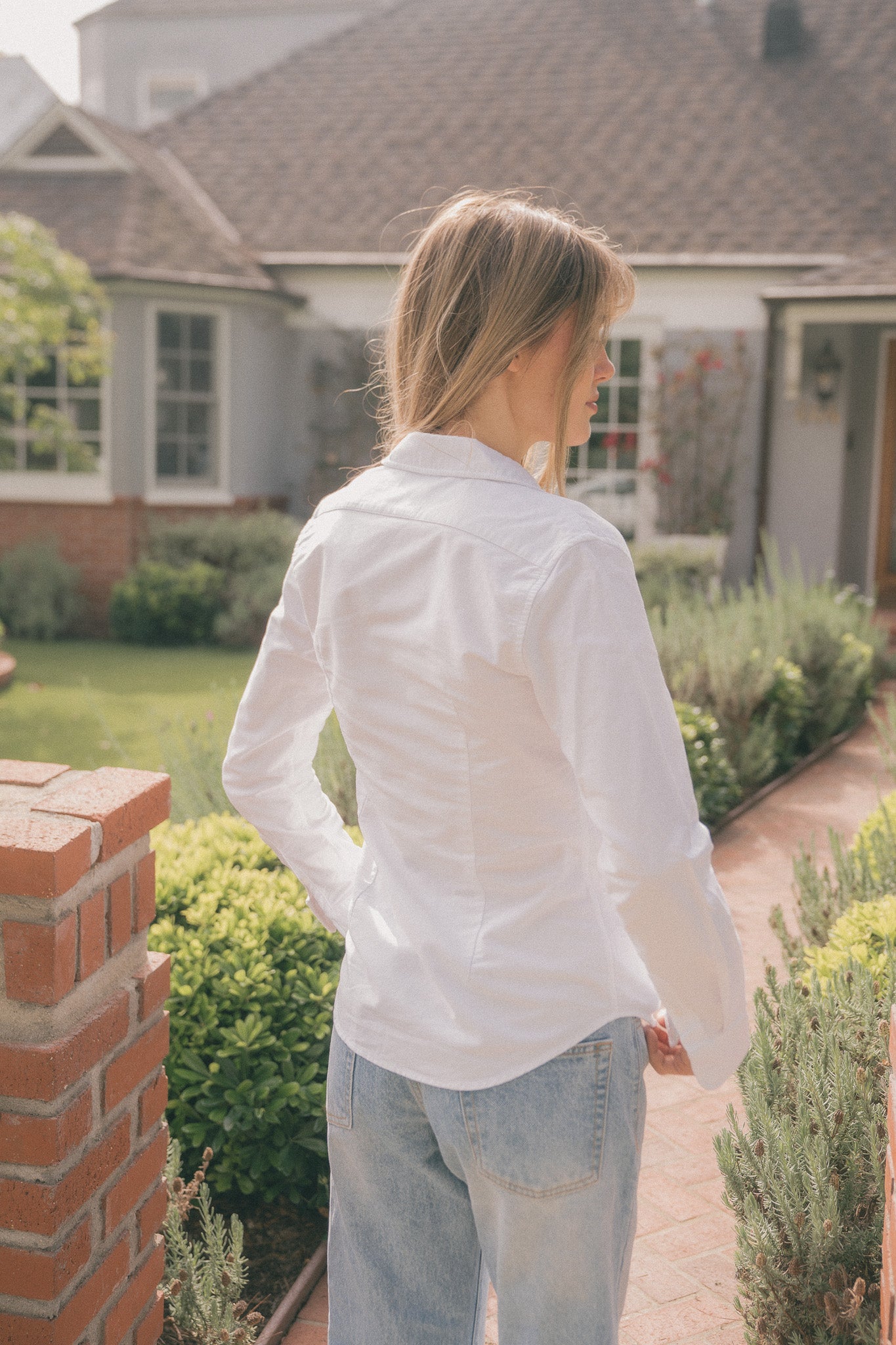 Berlin Button Down - White