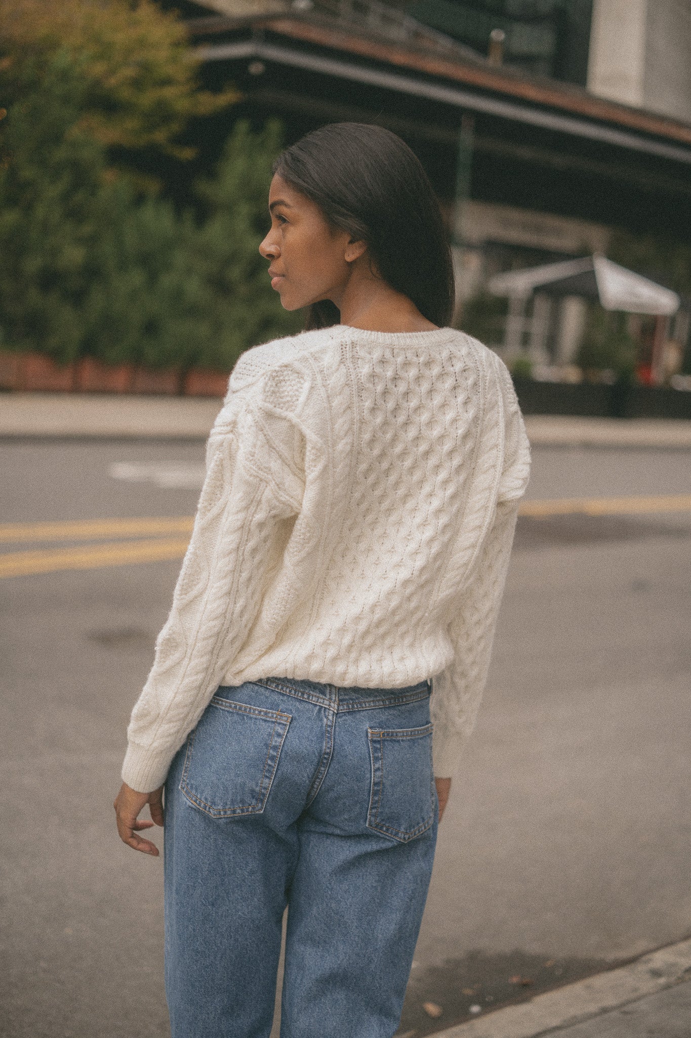 Edinburgh Sweater - White