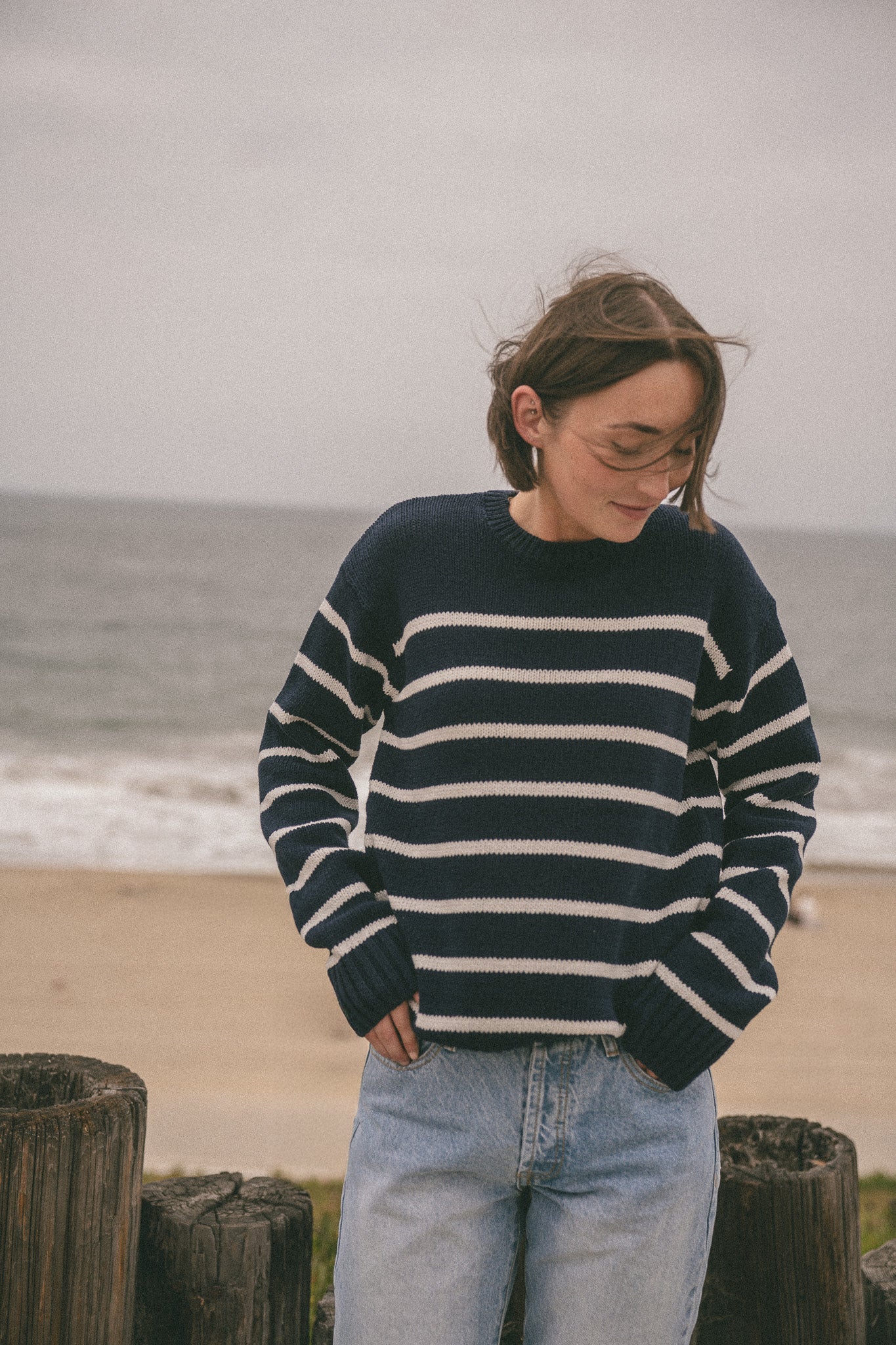 Cape Cod Sweater - Navy