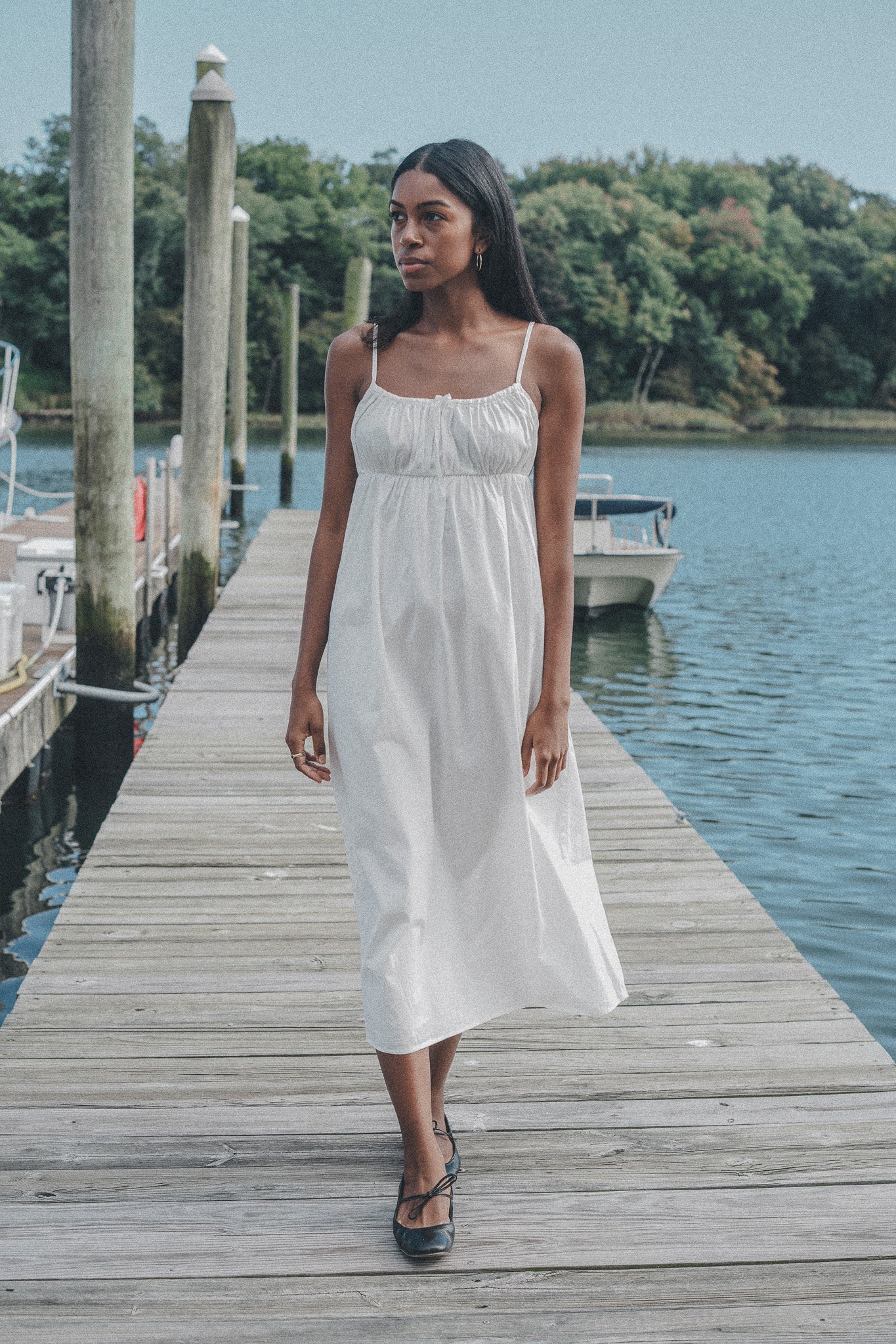 Hamptons Dress - White Hamptons Dress - White