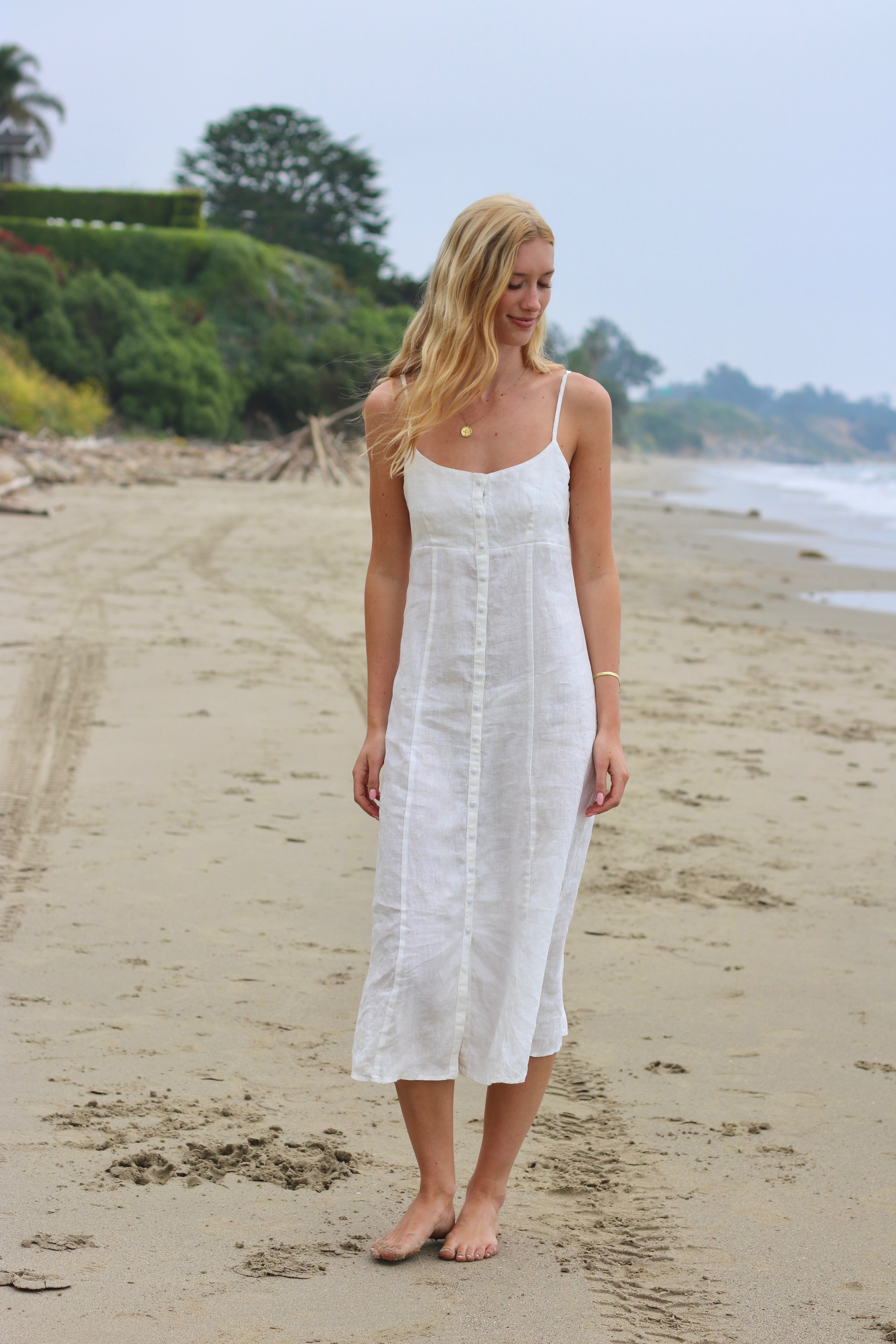 Montclair Linen Dress – St. George USA