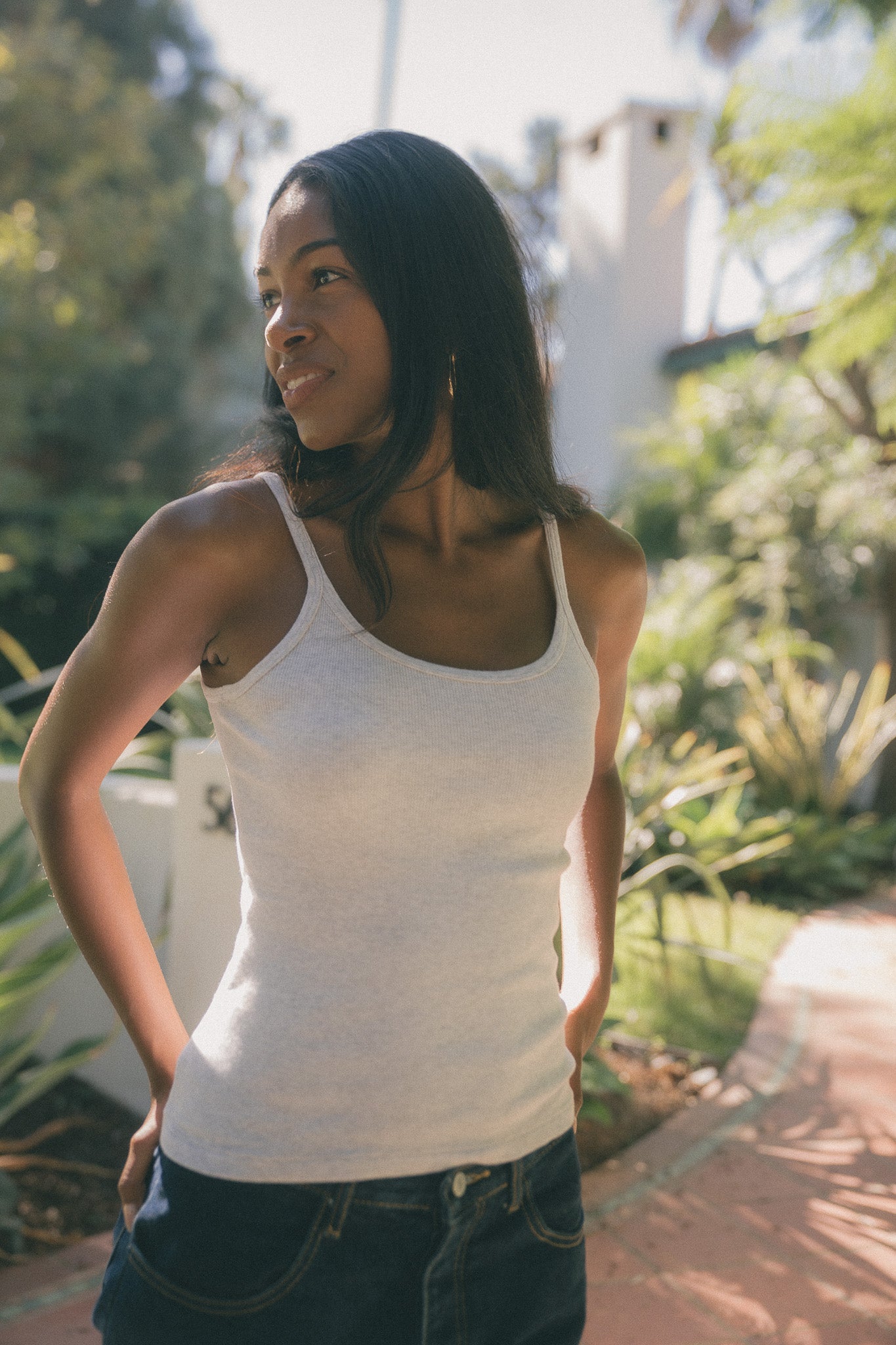Georgetown Cashmere Cotton Tank – St. George USA